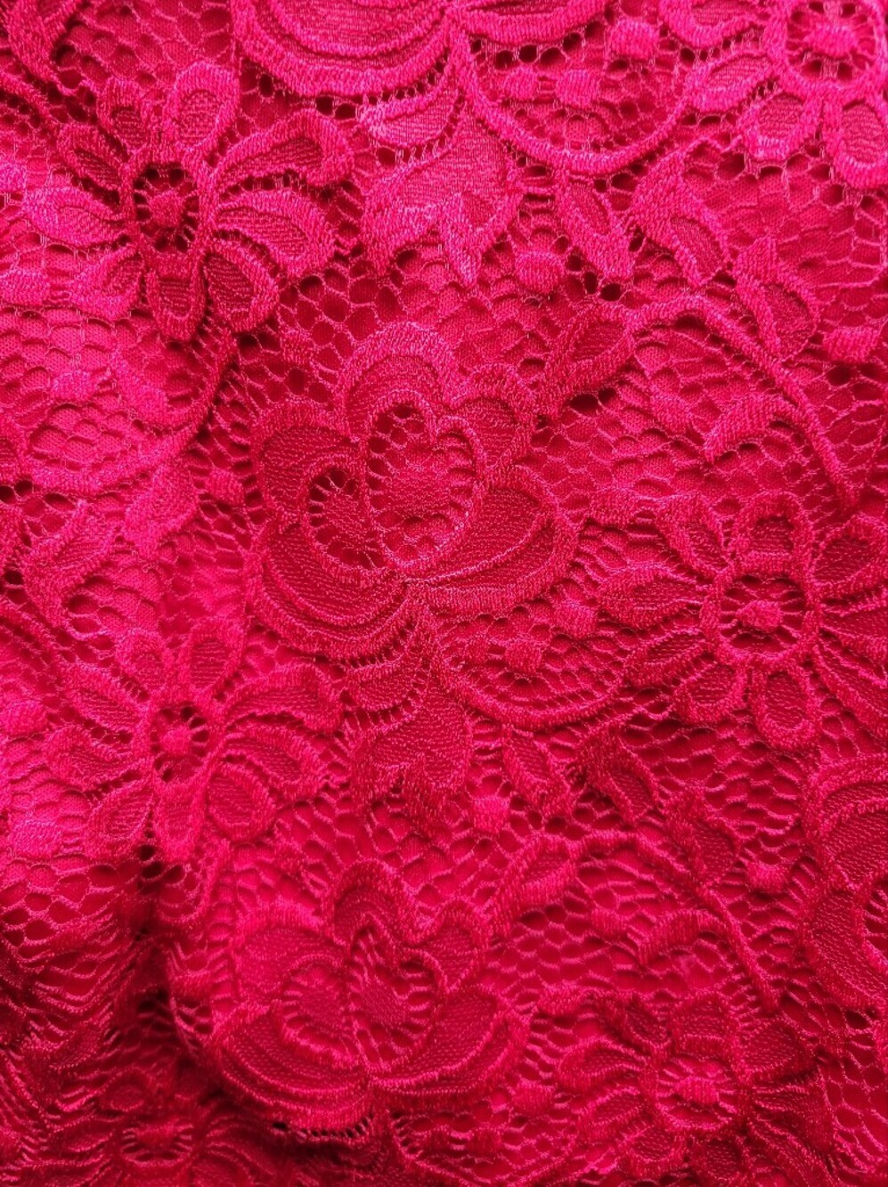 Torrid Red Lace Off-The-Shoulder Skater Midi Dress, Size 24 - Picture 8 of 9